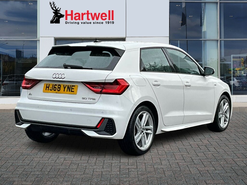 Audi A1 1.0 Tfsi 30 S Line Sportback Eur White #3