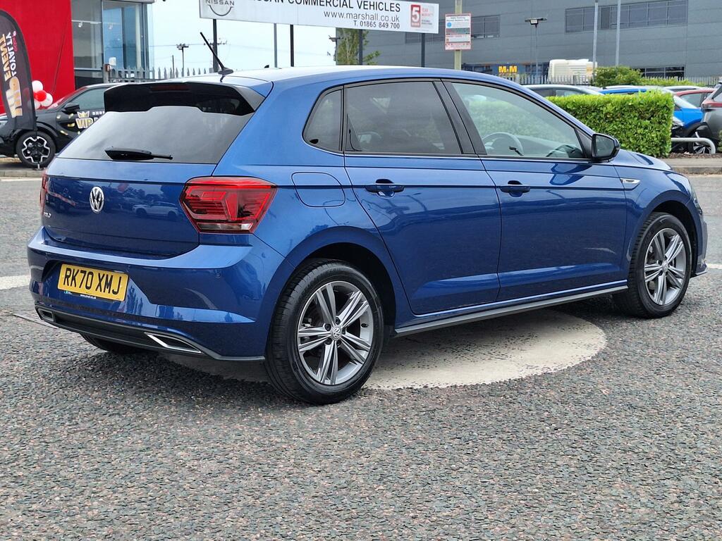 Volkswagen Polo 1.0 Tsi R-line Hatchback Dsg Euro 6 S Blue #3