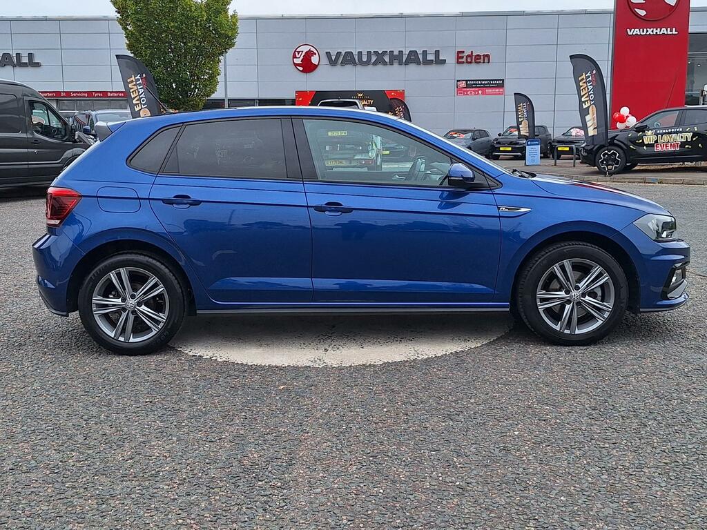 Volkswagen Polo 1.0 Tsi R-line Hatchback Dsg Euro 6 S Blue #2