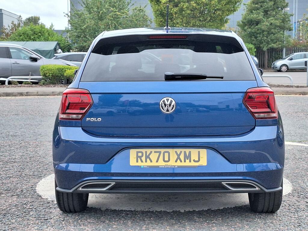 Volkswagen Polo 1.0 Tsi R-line Hatchback Dsg Euro 6 S Blue #4