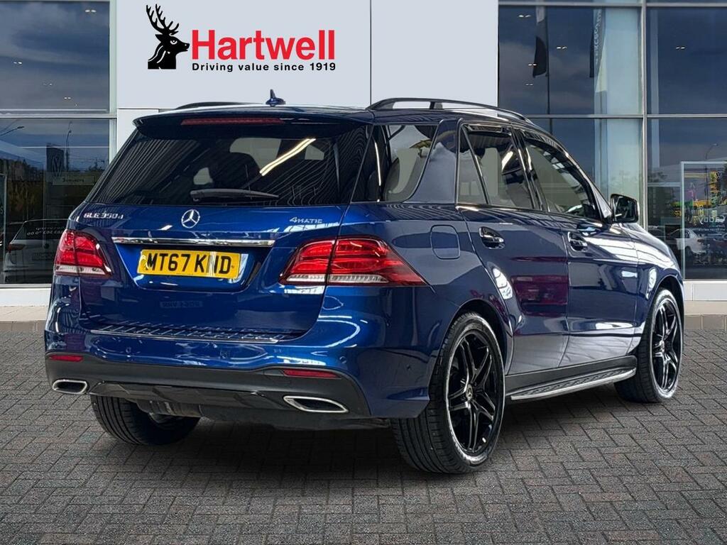 Mercedes-Benz GLE Class 3.0 Gle350d V6 Amg Line Premium Plus Suv Die Blue #3
