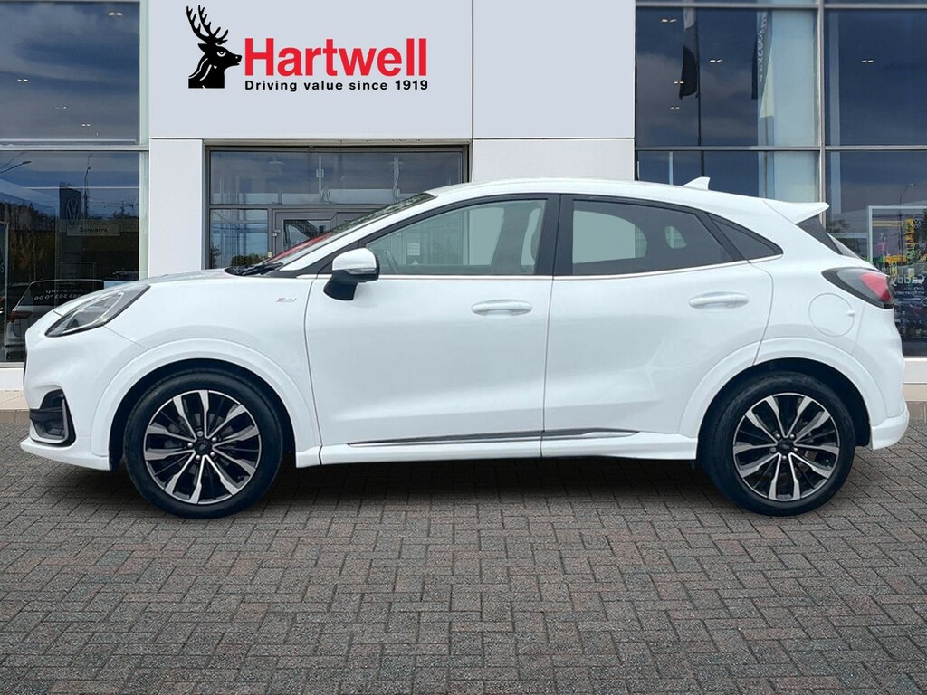 Ford Puma 1.0T Ecoboost Mhev St-line Vignale Suv White #6