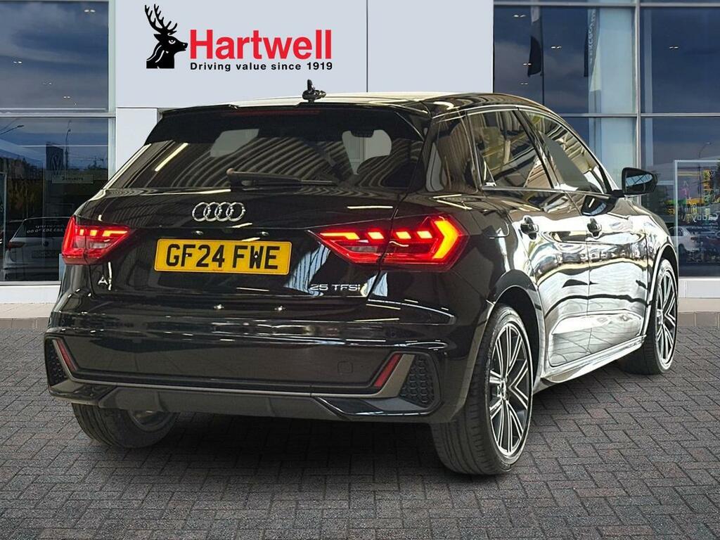 Audi A1 1.0 Tfsi 25 S Line Sportback S Tronic E Black #3