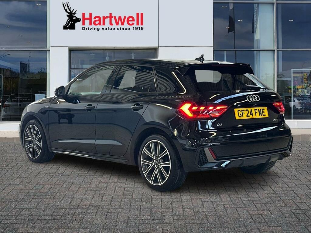 Audi A1 1.0 Tfsi 25 S Line Sportback S Tronic E Black #5