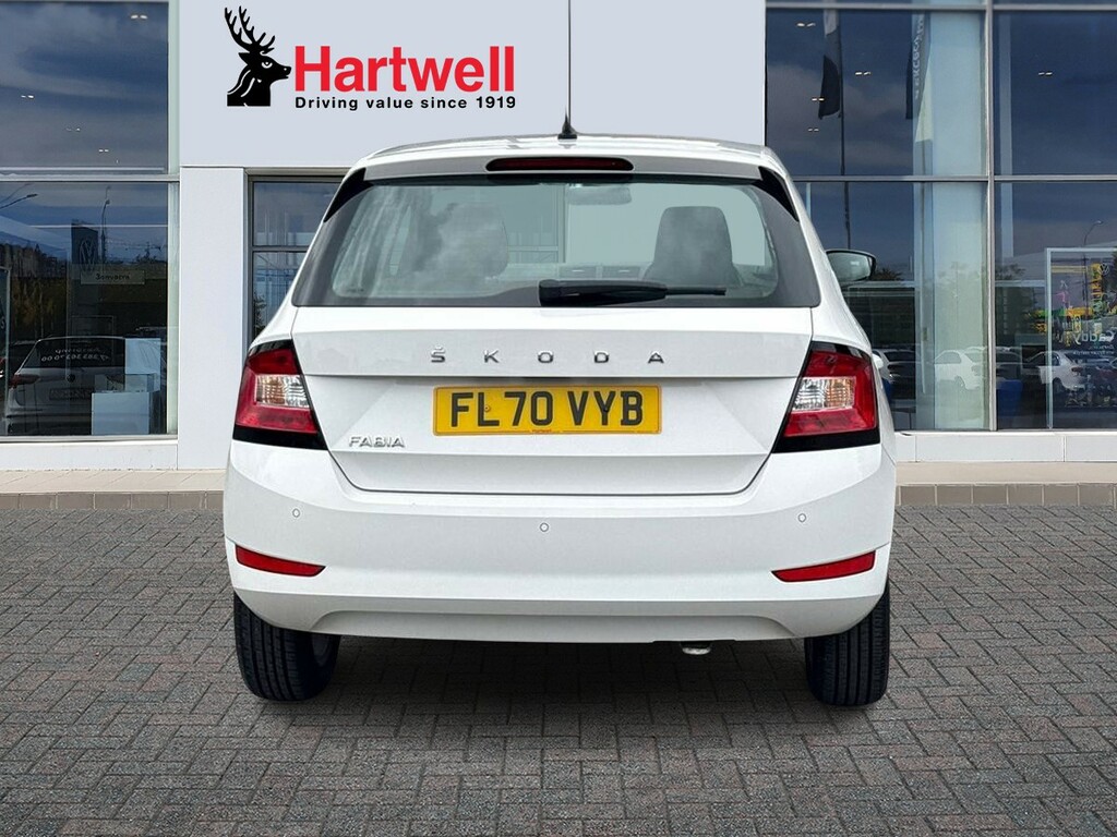 Skoda Fabia 1.0 Se Hatchback Euro 6 Ss 6 White #4
