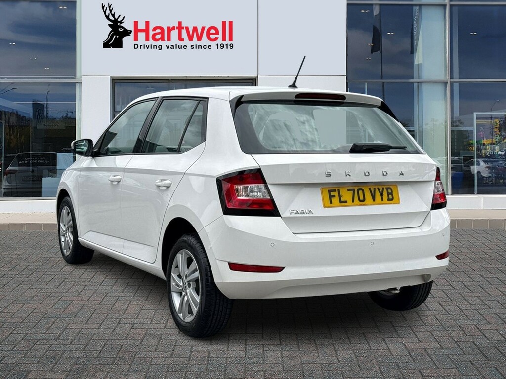 Skoda Fabia 1.0 Se Hatchback Euro 6 Ss 6 White #5