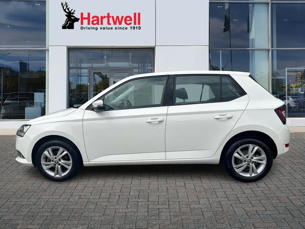 Skoda Fabia 1.0 Se Hatchback Euro 6 Ss 6 White #6
