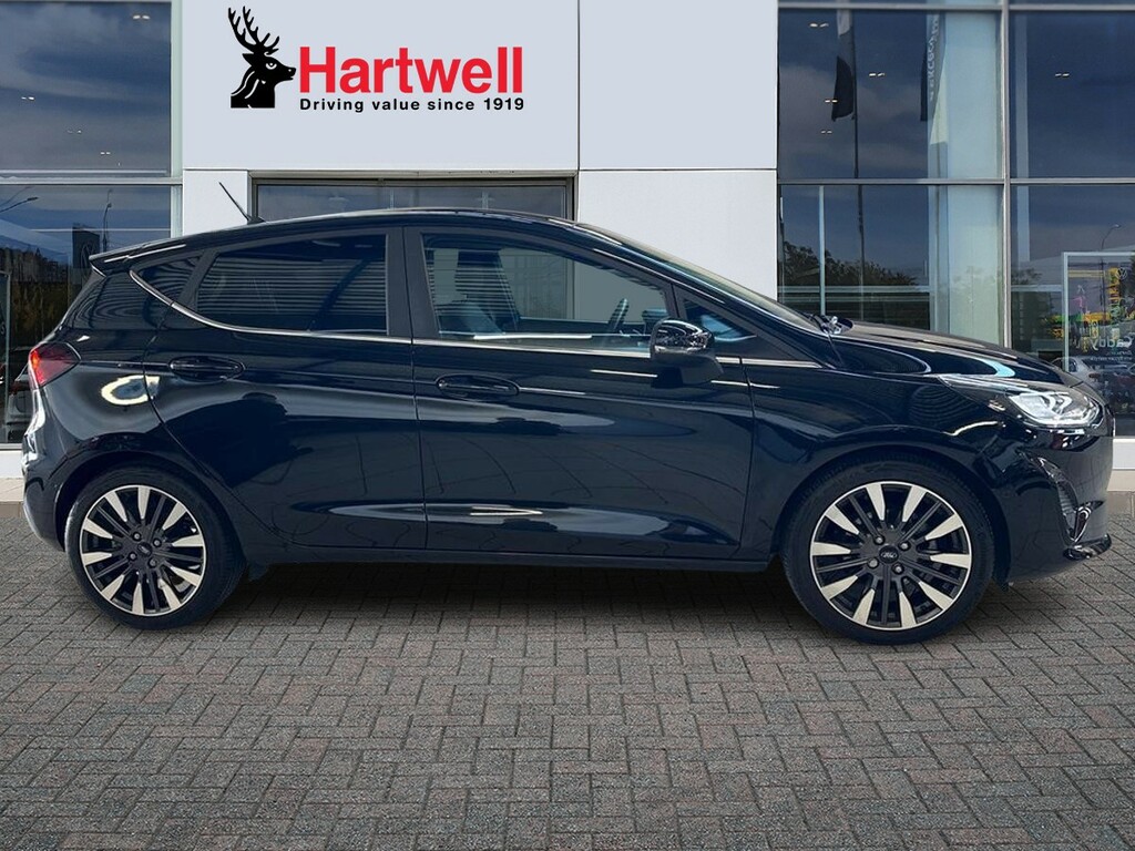Ford Fiesta 1.0T Ecoboost Mhev Titanium X Hatchback Black #2