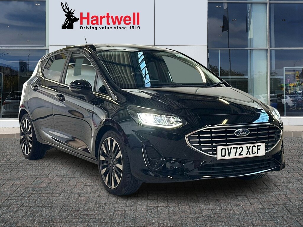 Ford Fiesta 1.0T Ecoboost Mhev Titanium X Hatchback Black
