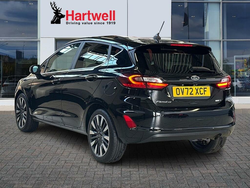 Ford Fiesta 1.0T Ecoboost Mhev Titanium X Hatchback Black #5