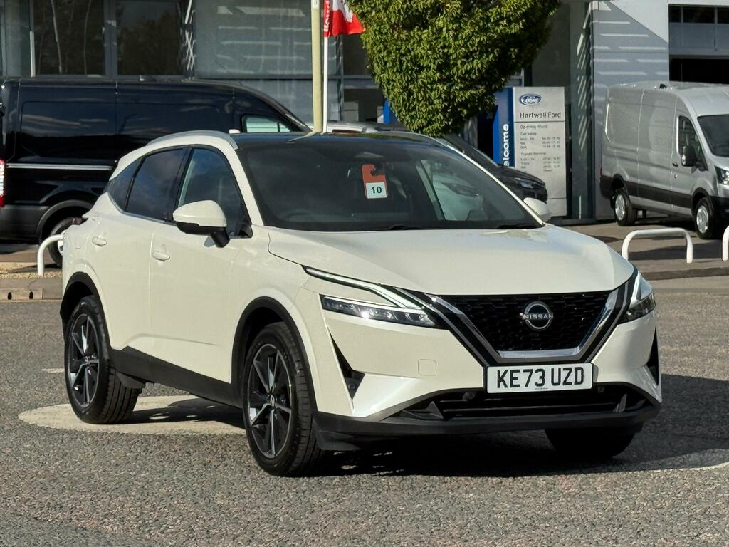 Nissan Qashqai 1.3 Dig-t Mhev Tekna Suv Hybrid White