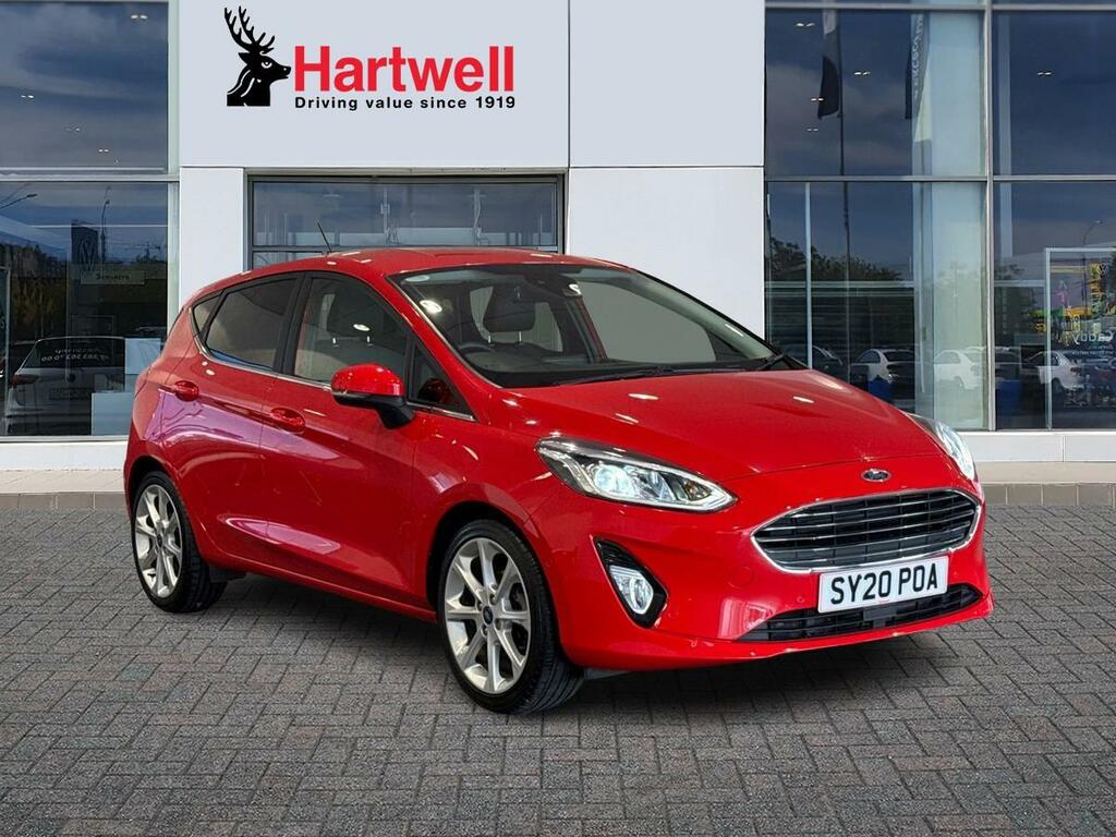 Ford Fiesta 1.0T Ecoboost Gpf Titanium X Hatchback Red