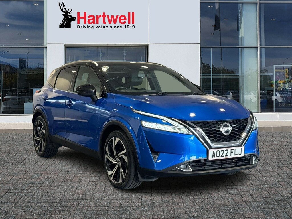 Nissan Qashqai 1.3 Dig-t Mhev Tekna Suv Hybrid Xtron Blue