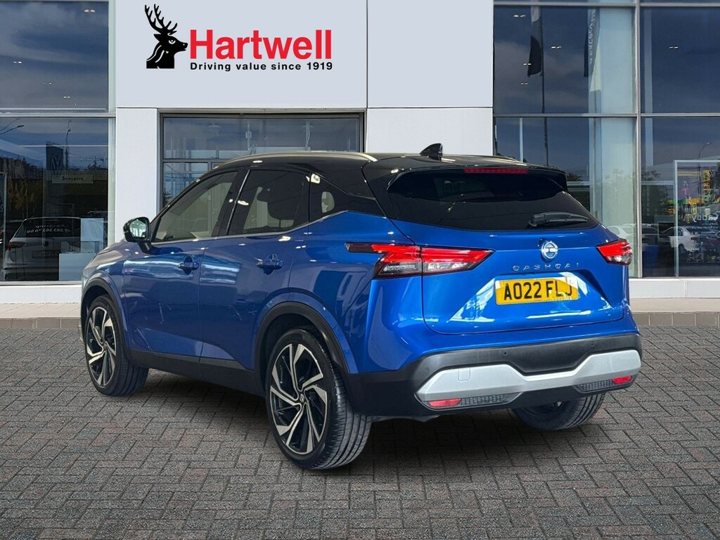 Nissan Qashqai 1.3 Dig-t Mhev Tekna Suv Hybrid Xtron Blue #5