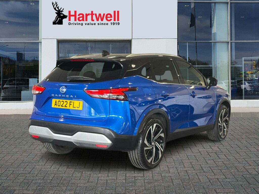 Nissan Qashqai 1.3 Dig-t Mhev Tekna Suv Hybrid Xtron Blue #3