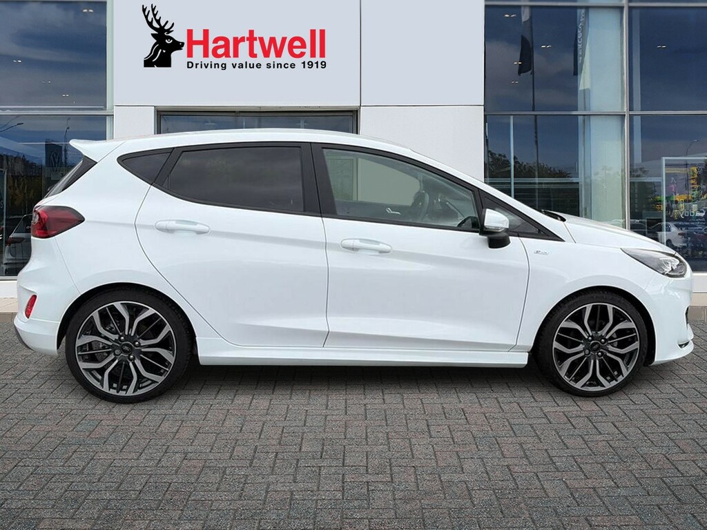 Ford Fiesta 1.0T Ecoboost Mhev St-line X Edition Hatchback White #2