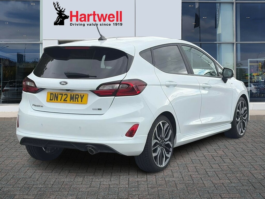 Ford Fiesta 1.0T Ecoboost Mhev St-line X Edition Hatchback White #3
