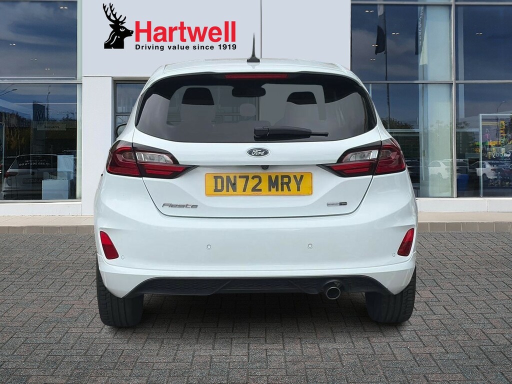 Ford Fiesta 1.0T Ecoboost Mhev St-line X Edition Hatchback White #4