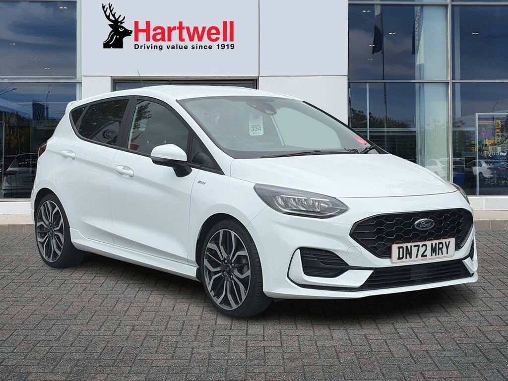Ford Fiesta 1.0T Ecoboost Mhev St-line X Edition Hatchback White