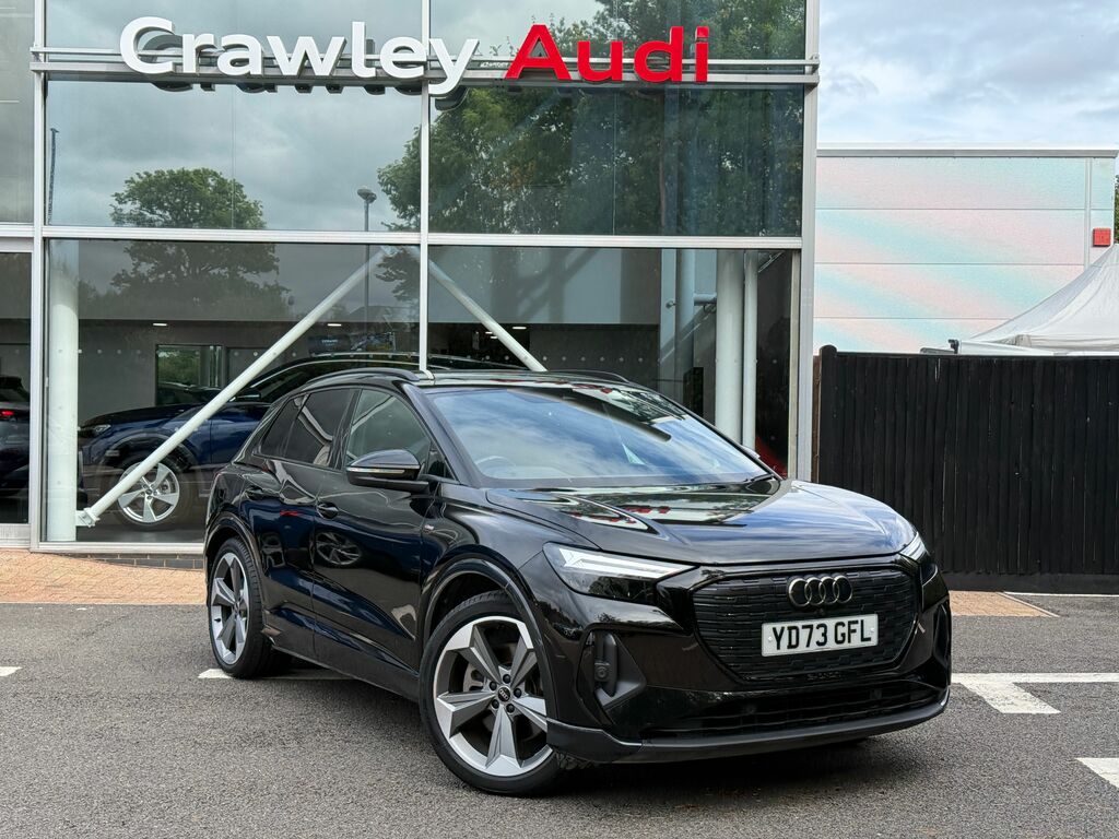 Audi Q4 E Tron Black Edition Black