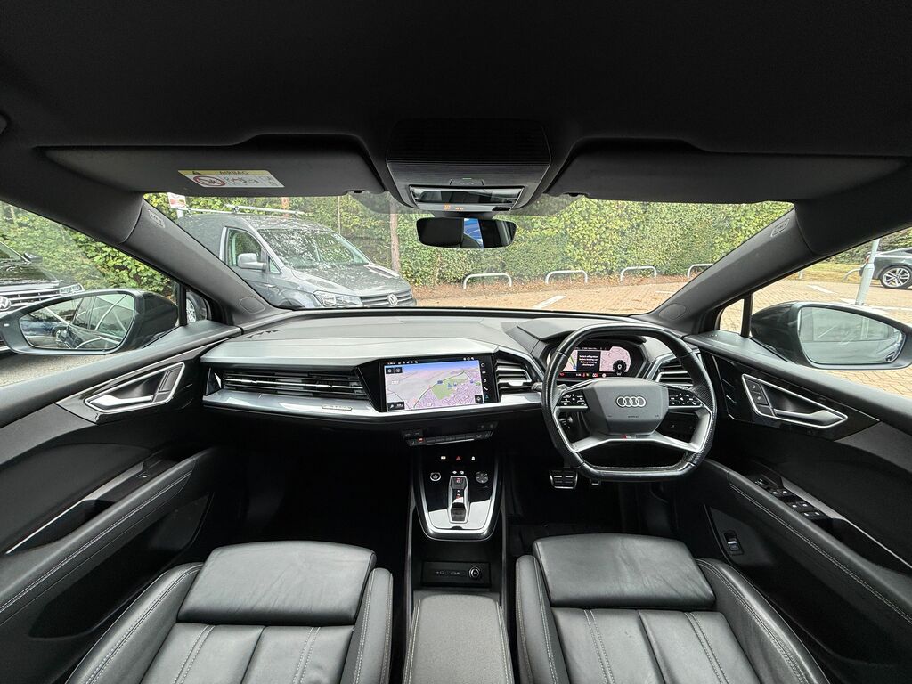 Audi Q4 E Tron Black Edition YD73GFL Black #3