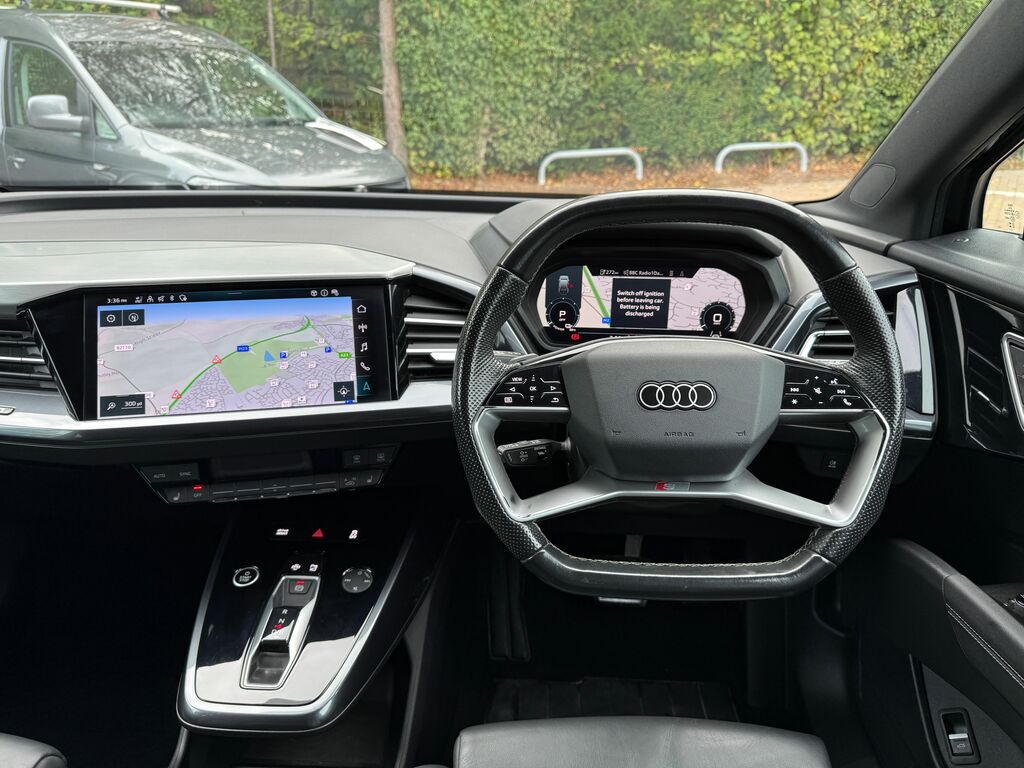 Audi Q4 E Tron Black Edition YD73GFL Black #5