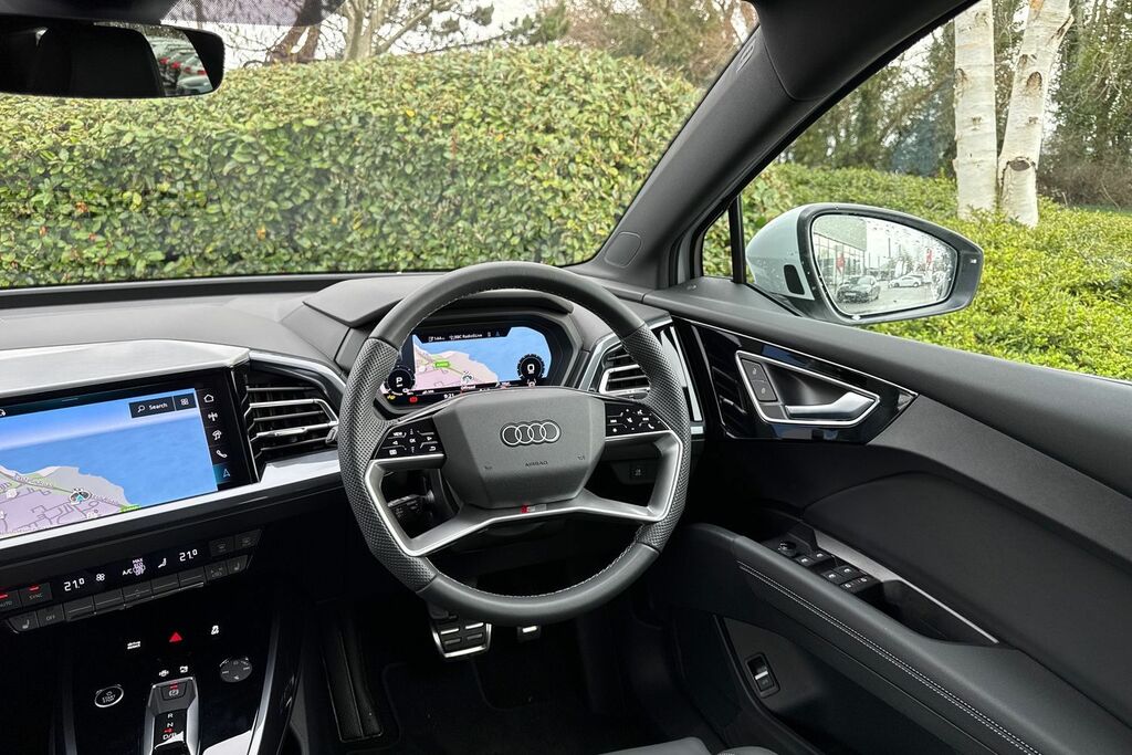 Audi Q4 E Tron S Line Black #42