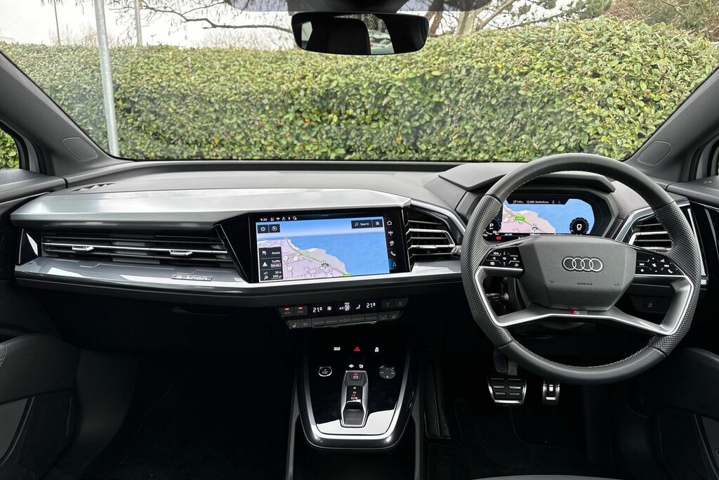 Audi Q4 E Tron S Line Black #3