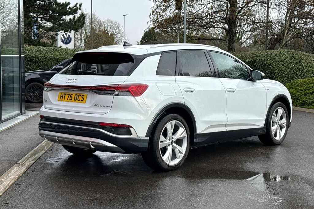 Audi Q4 E Tron S Line Black #12