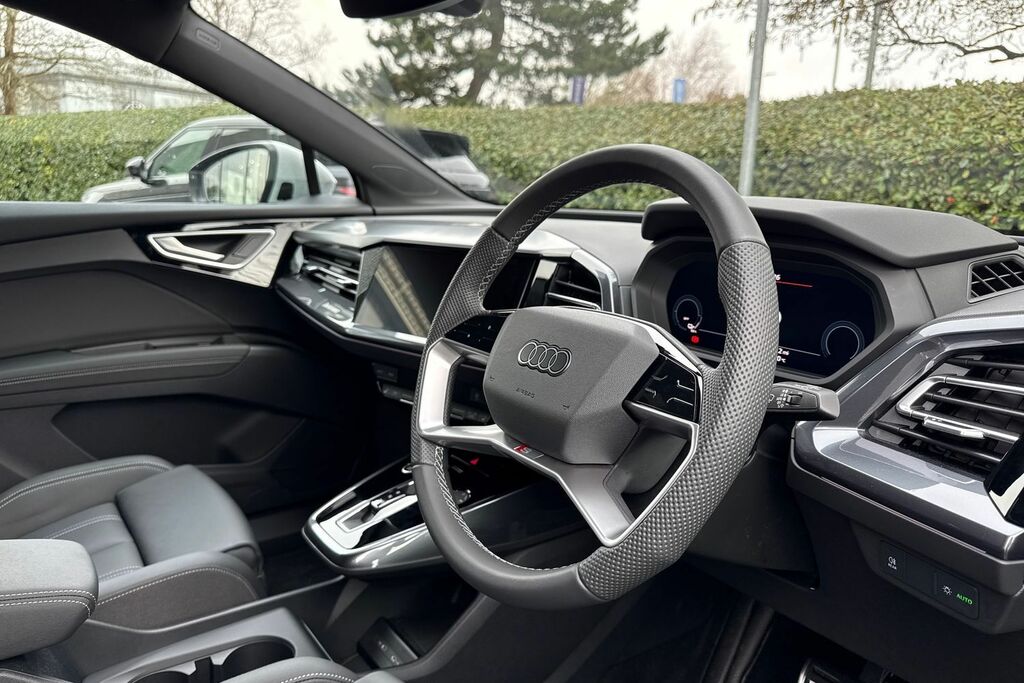 Audi Q4 E Tron S Line Black #17