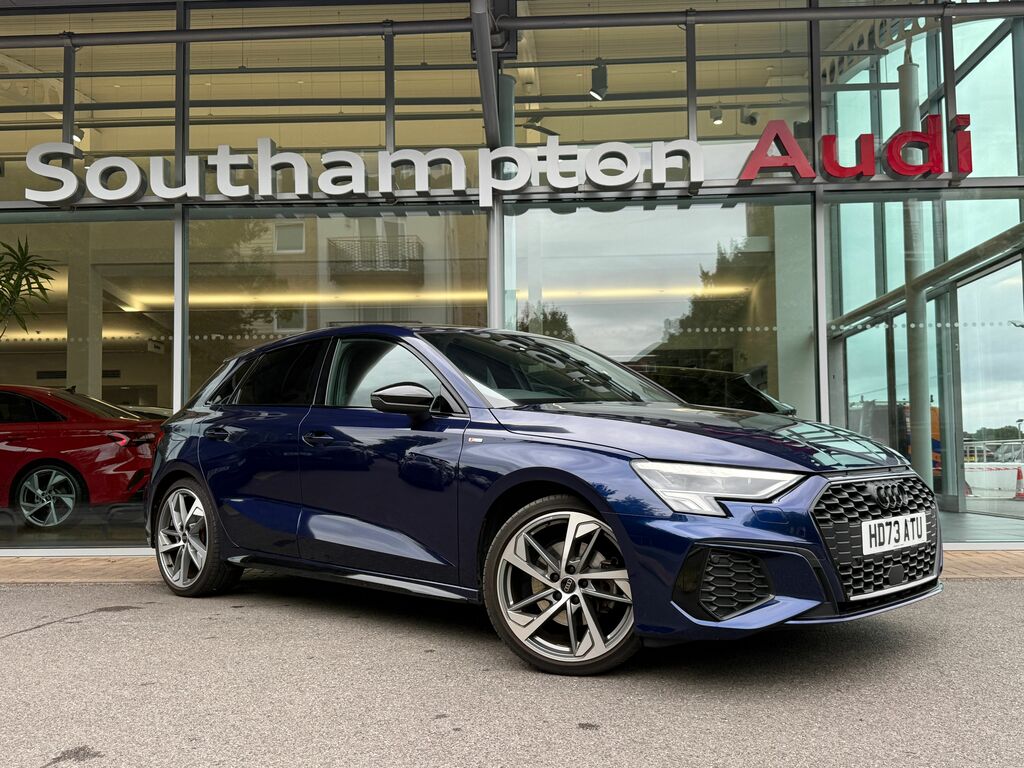 Audi A3 Black Edition Blue