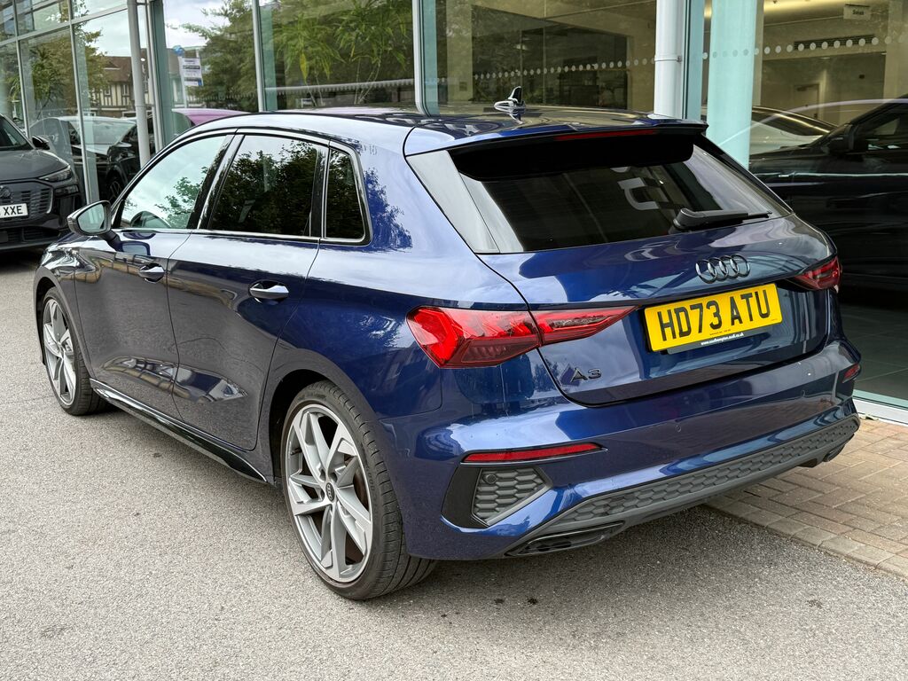 Audi A3 Black Edition HD73ATU Blue #3