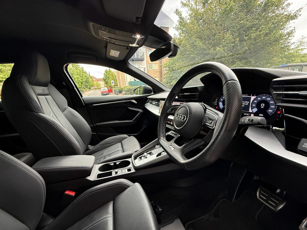 Audi A3 Black Edition HD73ATU Blue #6