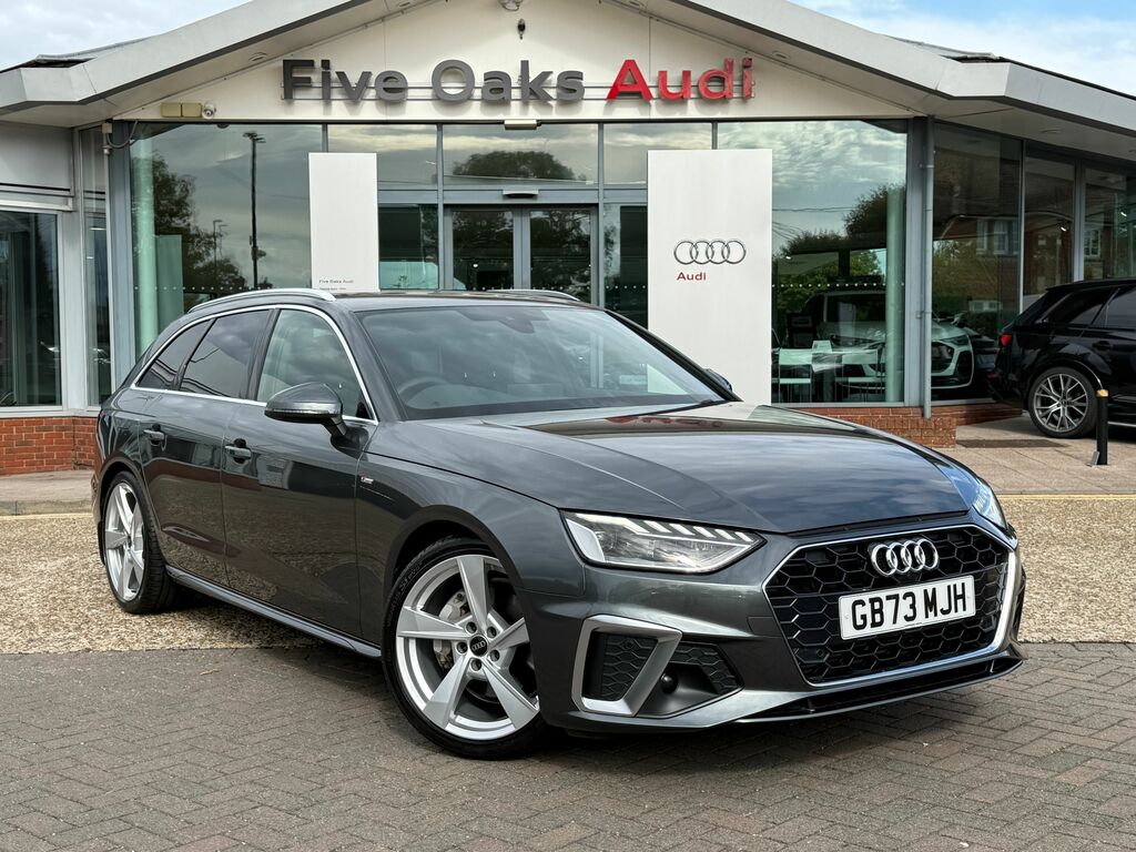 Audi A4 S Line Black