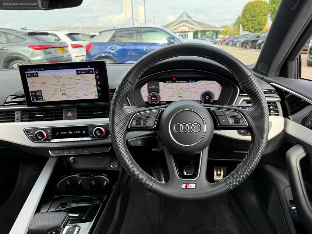 Audi A4 S Line Black #5