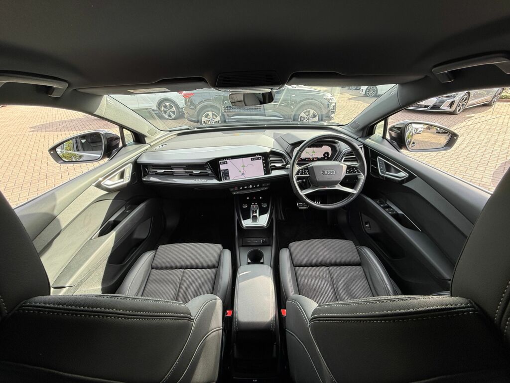 Audi Q4 E Tron S Line Black #3