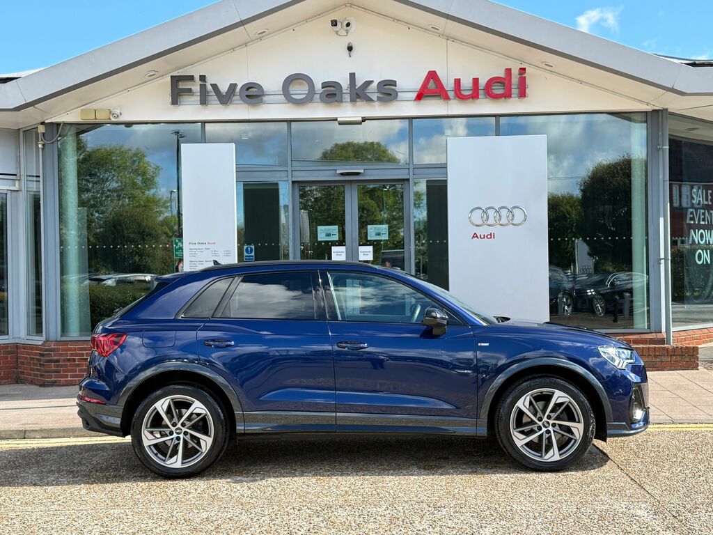 Audi Q3 Black Edition Blue #2