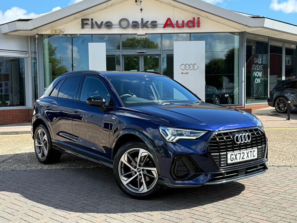 Audi Q3 Black Edition Blue