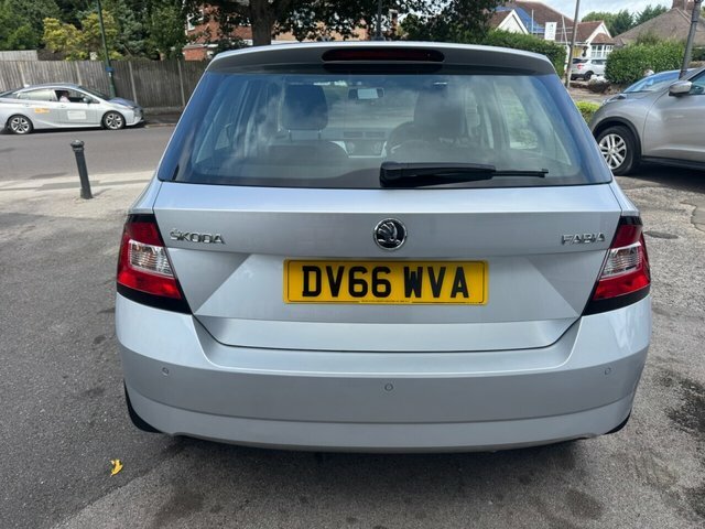 Skoda Fabia 1.0 Se Hatchback Euro 6 Ss 7 Silver #6