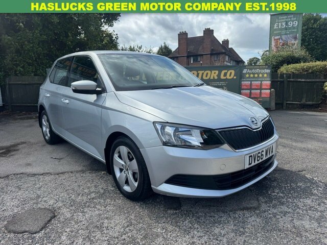 Skoda Fabia 1.0 Se Hatchback Euro 6 Ss 7 Silver