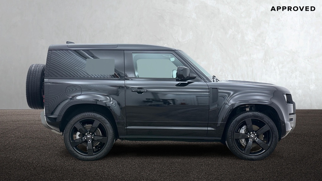 Land Rover Defender 90 D350 X-dynamic Hse Santorini Black Black #5