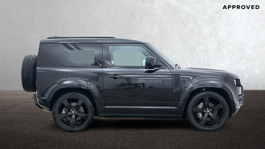 Land Rover Defender 90 D350 X-dynamic Hse Santorini Black Black #5
