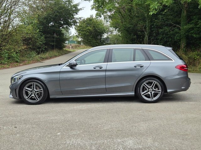 Mercedes-Benz C Class 2019 2.0 C220d Amg Line Premium Estate Diese Grey #5