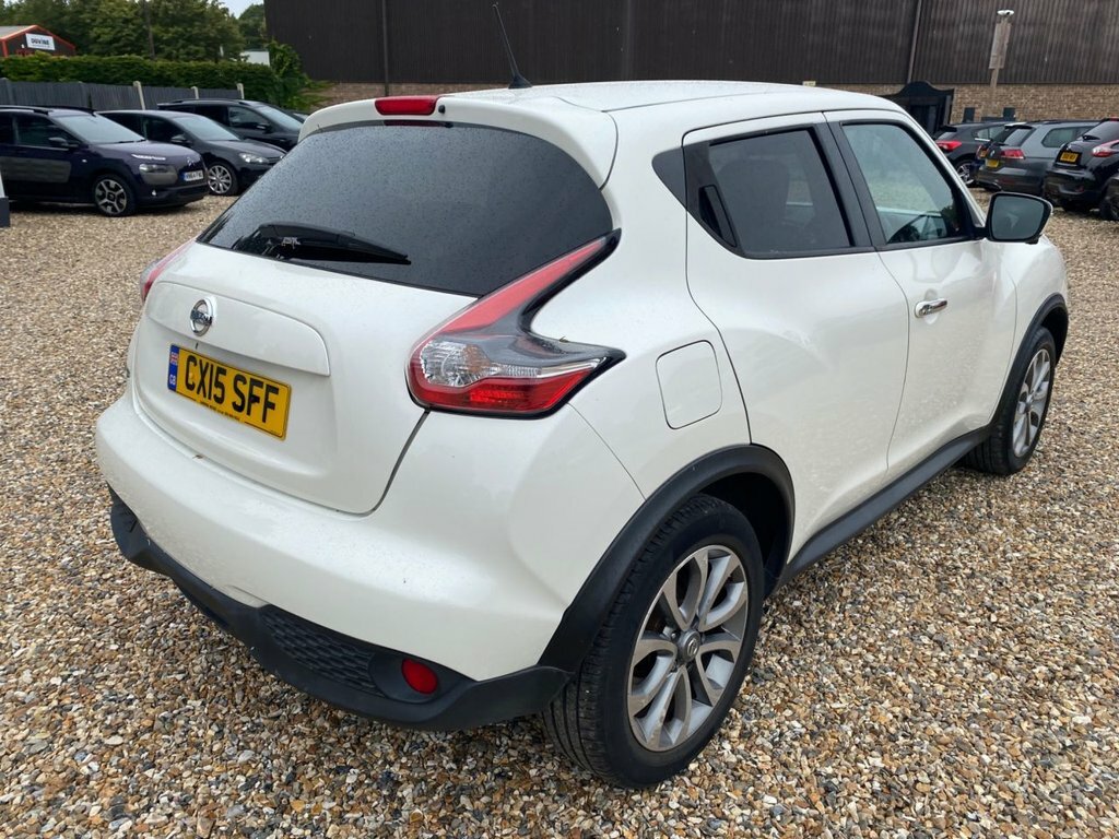 Nissan Juke 1.6L Tekna White #4