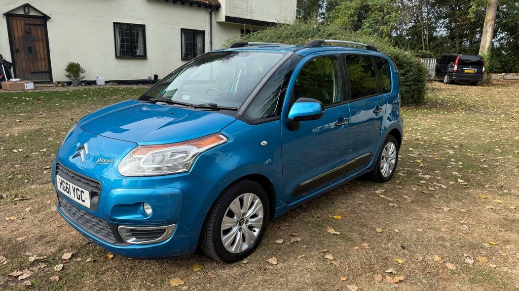 Citroen C3 Picasso 1.6 Hdi 8V Exclusive Mpv Blue #3