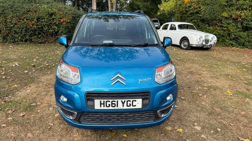 Citroen C3 Picasso 1.6 Hdi 8V Exclusive Mpv Blue #2