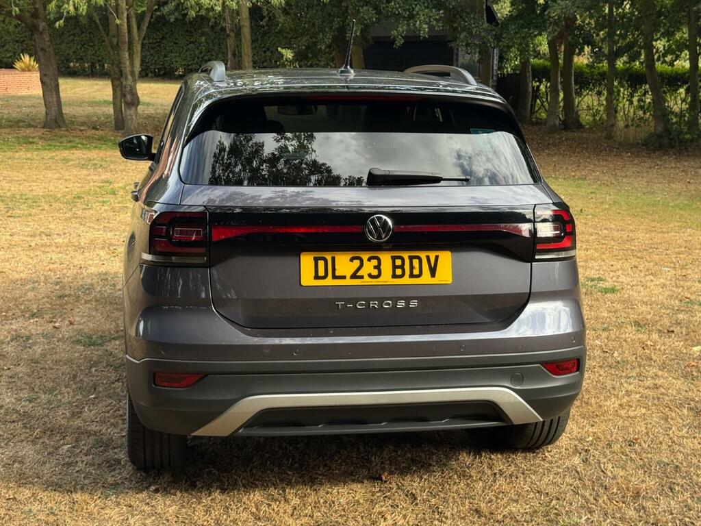 Volkswagen T-Cross 1.0 Tsi Black Edition Dsg Euro 6 Ss Grey #6