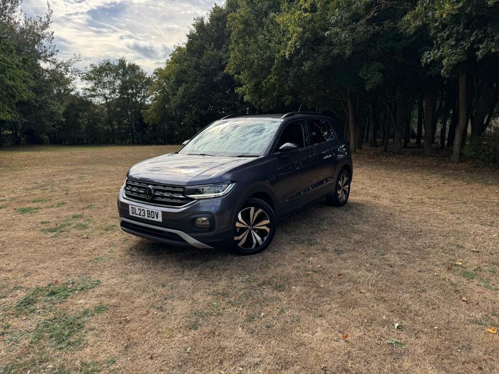 Volkswagen T-Cross 1.0 Tsi Black Edition Dsg Euro 6 Ss Grey #4