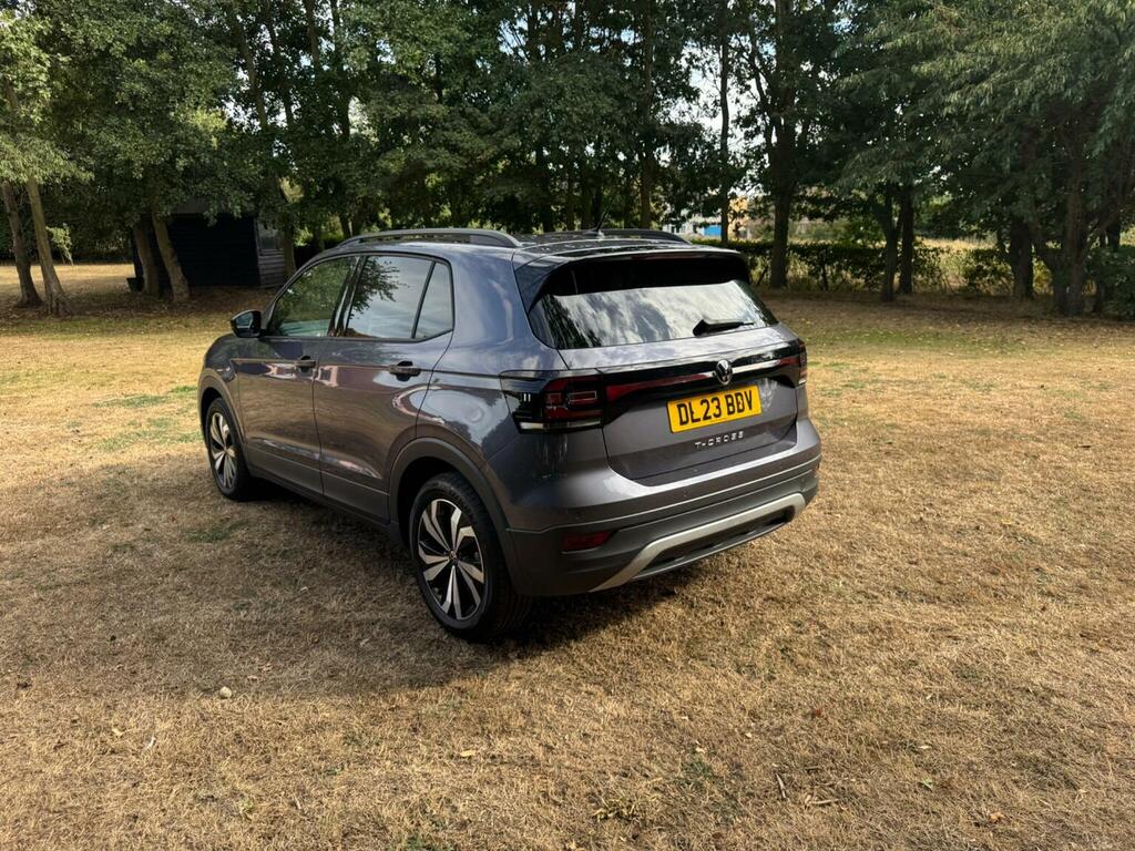 Volkswagen T-Cross 1.0 Tsi Black Edition Dsg Euro 6 Ss Grey #3