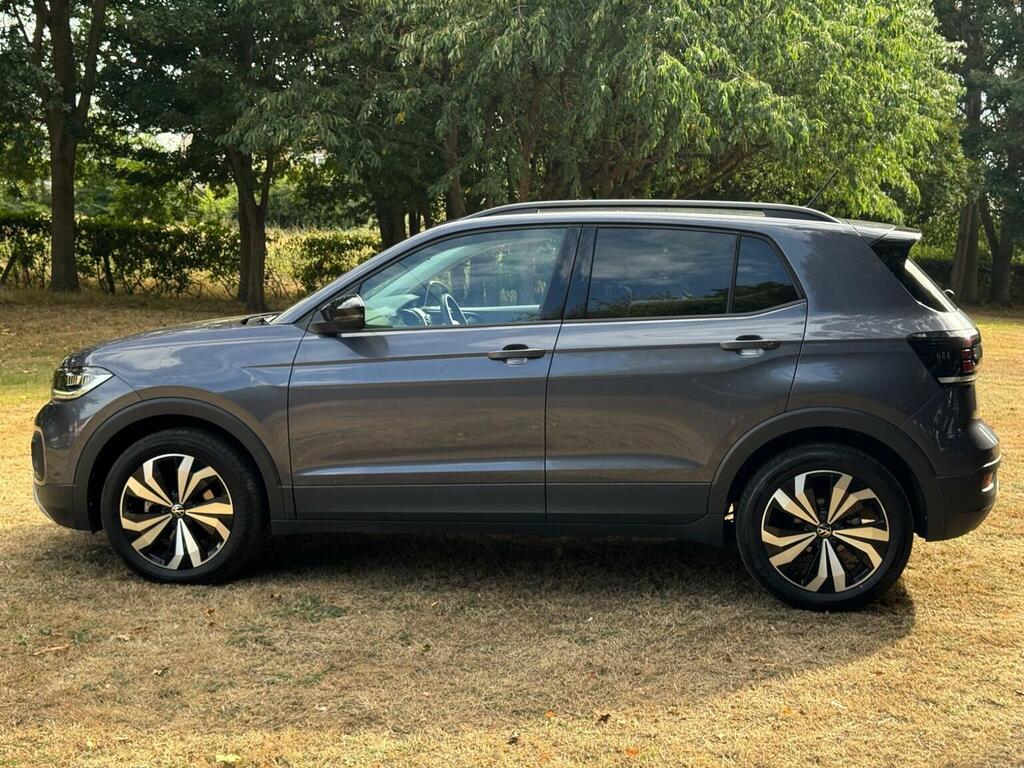 Volkswagen T-Cross 1.0 Tsi Black Edition Dsg Euro 6 Ss Grey #5